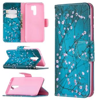 ART Peňaženkový obal Xiaomi Redmi 9 PLUM BLOSSOM