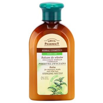 Green Pharmacy Stinging Nettle Hair Balm balzsam a sérült, töredezett és gyenge hajra 300 ml