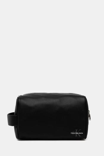 Kozmetická taška Calvin Klein Jeans čierna farba, LV04G1038G