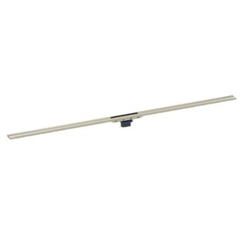GEBERIT - CleanLine Nerezový sprchový kanálik 80, 30-90 cm, leštená/kefovaná champagne 154.440.39.1