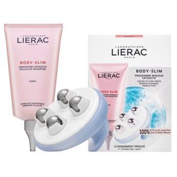 Lierac Body-Slim Cryoactive Concentrate + Slimming Roller koncentrovaná obnovujúca starostlivosť proti celulitíde 150 ml