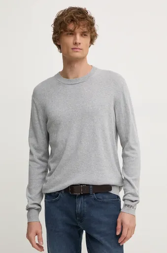 Sveter s prímesou vlny Pepe Jeans NEW ANDRE CREW NECK