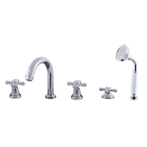 Vaňová batéria RAV Slezák MORAVA so sprchovacím setom chróm MK162.0P