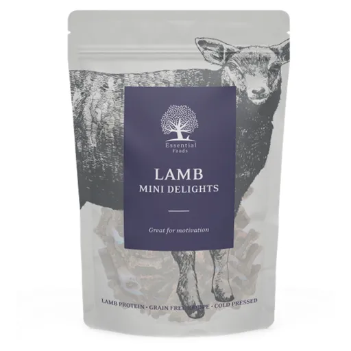 ESSENTIAL Mini delights lamb maškrta pre psov 100 g