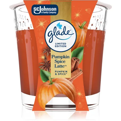 GLADE Pumpkin Spice Latté vonná sviečka 112 g