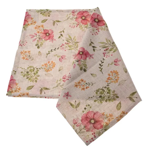 Behúň vodeodolný Kvety, 40 x 140 cm