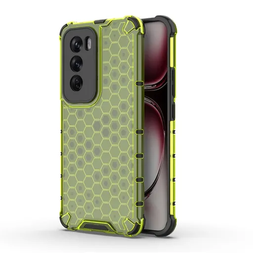 HONEYCOMB Ochranný kryt Oppo Reno12 5G zelený