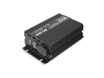 Menič napätia VOLT DC 200 24/12V 15A USB 200W