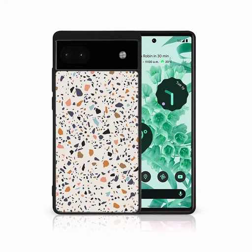 MY ART Ochranný kryt pre Google Pixel 6a BEIGE TERRAZZO (162)