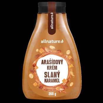 ALLNATURE Arašidový krém slaný karamel 260 g