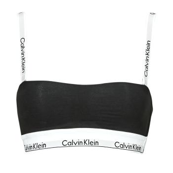 Calvin Klein Jeans  LIGHTLY LINED BANDEAU  Športové podprsenky Čierna