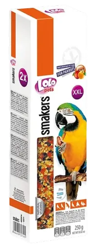 Lolo Pets Smakers Tyčinky XXL ořechovo-ovocné 250 g