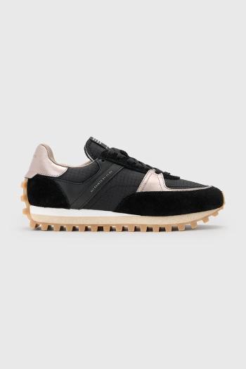 Tenisky AllSaints Viggo Runner dámske, čierna farba, W051FC