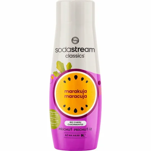SodaStream Príchuť Maracuja Zero s vitamínmi 440 ml