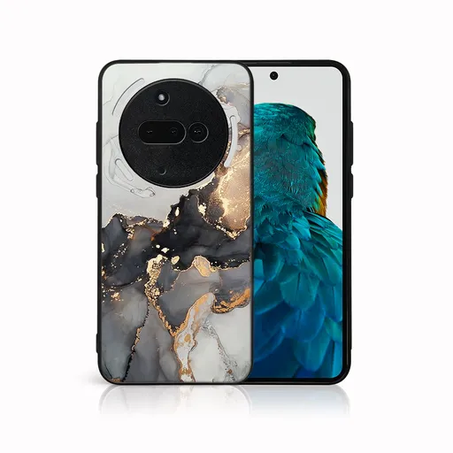 MY ART Ochranný kryt pre Nothing Phone (3a) GREY MARBLE (140)