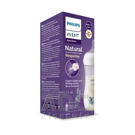 AVENT FĽAŠA Natural Response 260 ml