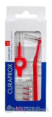 CURAPROX CPS 07 prime start červená set medzizubných kefiek