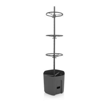 Recipient de cultivare pentru roșii Gardenico antracit, diam. 29 cm, antracit, S