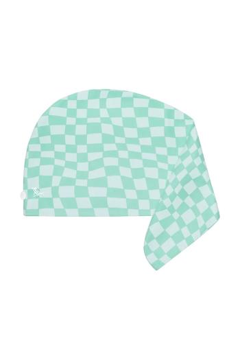 Vlasový turban Dock & Bay Check Mate tyrkysová farba