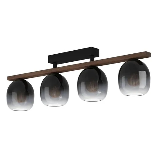 Stropné osvetlenie Eglo FILAGO čierna 900185