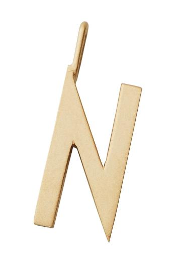Strieborný pozlátený prívesok Design Letters 90201544N