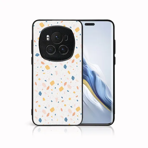 MY ART Ochranný kryt pre Honor Magic6 Pro 5G ORANGE TERRAZZO (165)