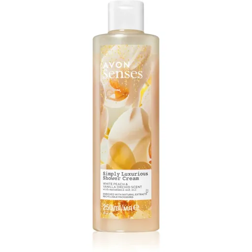 Avon Senses Simply Luxurious krémový sprchový gél 250 ml