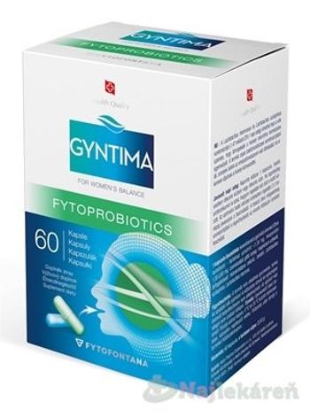 Fytofontana GYNTIMA FYTOPROBIOTICS 60 kapsúl