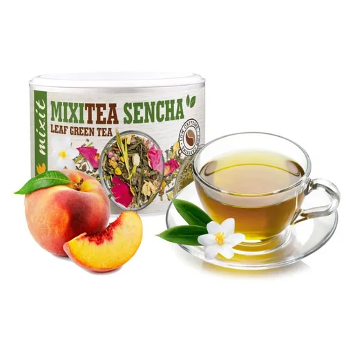 MIXIT Mixitea zelený čaj sencha broskyňa 65 g