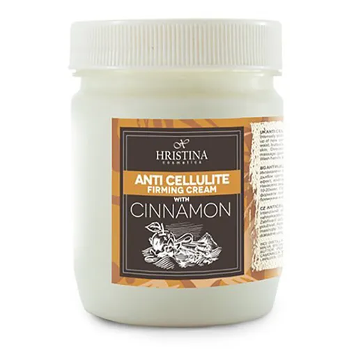 HRSTINA Prírodný anticelulitídny spevňujúci krém so škoricou 200 ml