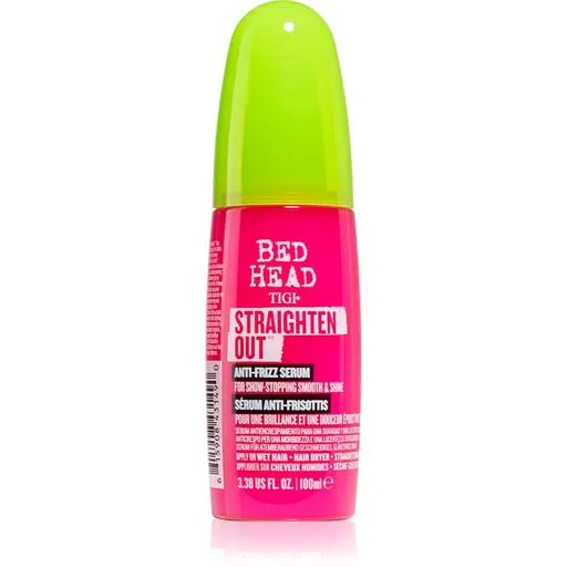 TIGI Straighten Out Anti-Frizz Serum uhladzujúce sérum na lesk a hebkosť vlasov 100 ml