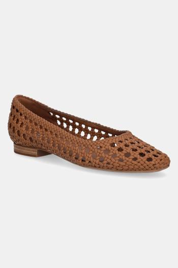 Baleríny Toms BROWN SUGAR WOVEN BASKET hnedá farba, 10022004