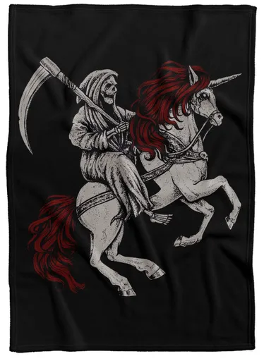 Deka Gothic unicorn (Podšitie baránkom: NE)