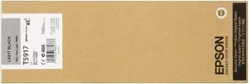 Epson T591700 svetle čierna (light black) originálna cartridge