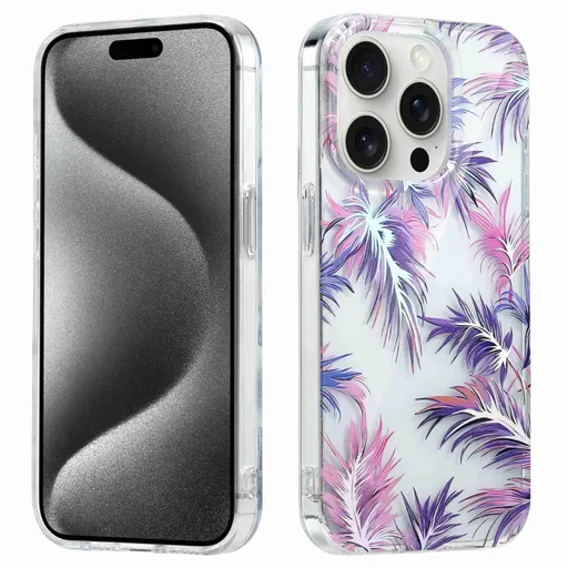 BLOOM Ochranný kryt pre Apple iPhone 15 Pro PAMPAS GRASS