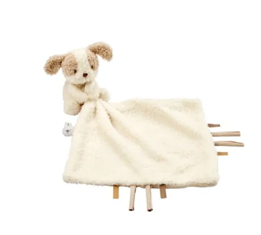 NATTOU Maznáčik plyšový Teddy psík 27 x 27 cm, 0m+