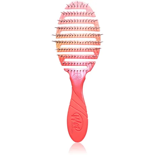 Wet Brush Flex Dry kefa na vlasy pre jednoduché rozčesávanie vlasov Coral ombre 1 ks
