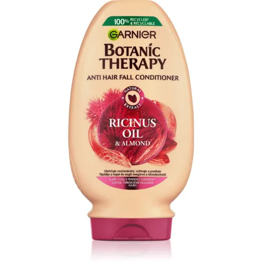 Garnier Botanic Therapy Ricinus Oil posilňujúci balzam pre slabé vlasy s tendenciou vypadávať 200 ml