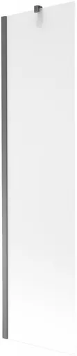 MEXEN/S - Next vaňová zástena FIX 50 x 150, dekor, grafit metal 895-050-000-00-30-95
