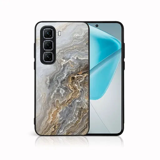 MY ART Ochranný kryt pre Infinix Hot 50 5G BEIGE (151)