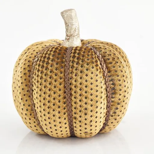 Eurolamp Žltá tekvica, 19 x 19 x 17 cm, 1 ks