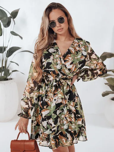 Ženské čierne šaty RAMOSA.