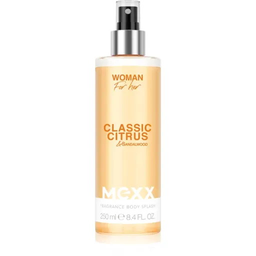 Mexx Woman Classic Citrus & Sandalwood New osviežujúci telový sprej pre ženy 250 ml