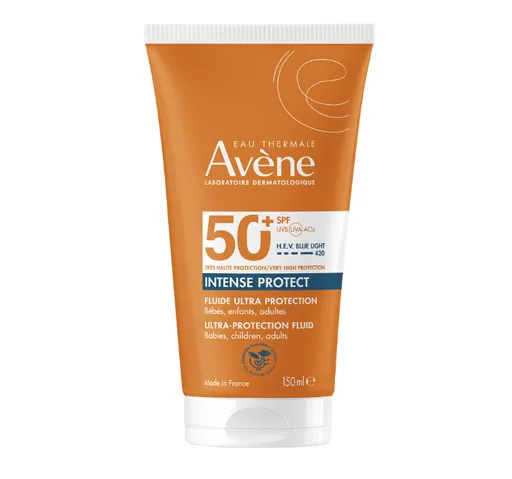 AVENE Intense Protect Ultra Fluid SPF 50+ na opaľovanie 150ml