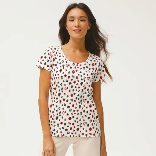 Tričko so zvieracou kresbou