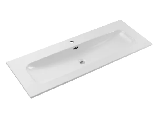 ArtCom Keramické umývadlo FLY 120 | biely lesk 120 cm