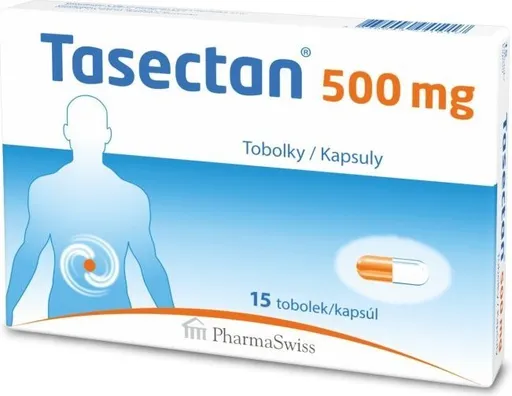 Tasectan 500 mg 15 kapsúl