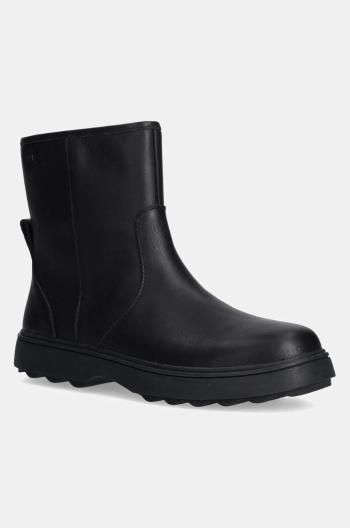 Detské kožené topánky Camper K900304 Norte Kids čierna farba