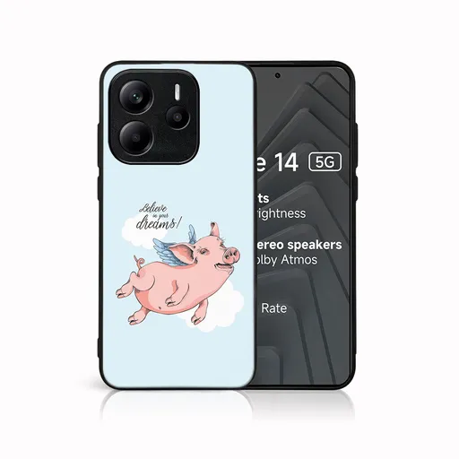 MY ART Ochranný kryt pre Xiaomi Redmi Note 14 5G PIG (186)