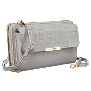 Elegantná mini peňaženka s dlhým odnímateľným popruhom - 4U Cavaldi